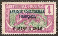 Francobolli Oubangui-Chari